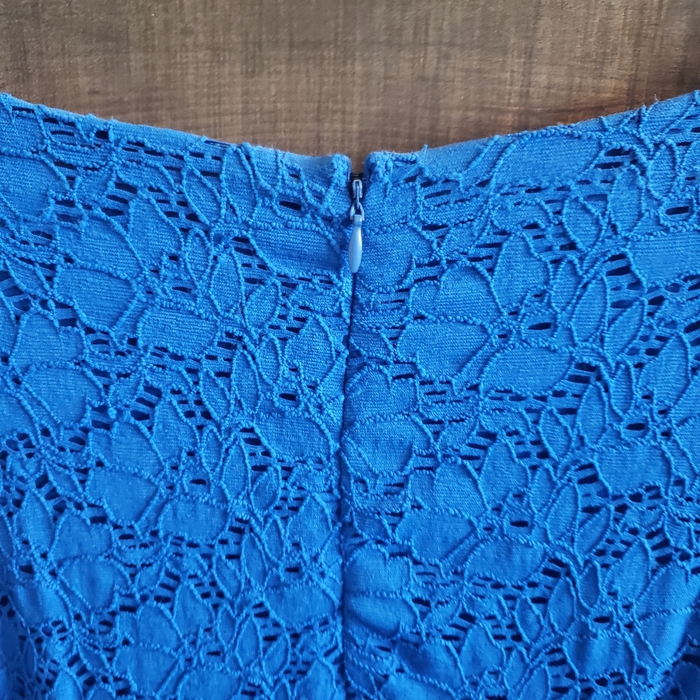Floral Lace Sleeveless Dress Size M - Picture 6 of 15